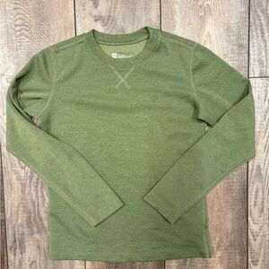 MEC Kids Olive Crewneck Thermal Top